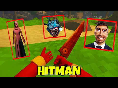 I Became a HITMAN Using the DEMON SWORD in Animal Company!! (Animal Company VR)