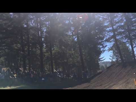 Blake Baggett sending it at the 2017 Washougal Nationals