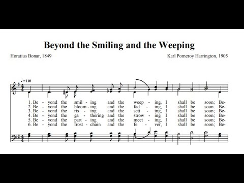 Peerless Quartet "Beyond The Smiling And The Weeping" (1910) George C. Stebbins & Horatius Bonar