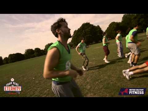 British Military Fitness Session with From Here To Eternity
