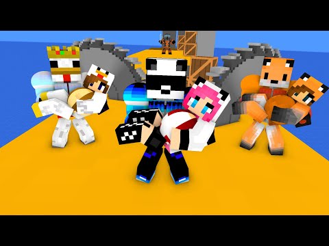 Monster School : CUTE GIRL ANIMAL , SHORT LIFE , TEMPLE RUN , JOHNNY TRIGGER - Minecraft Animation