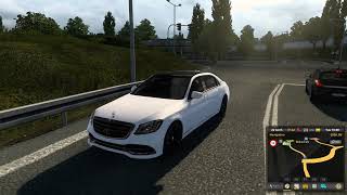 MERCEDESE BENZ S-650/ EURO TRUCK SIMULATOR 2 OPEN WORLD