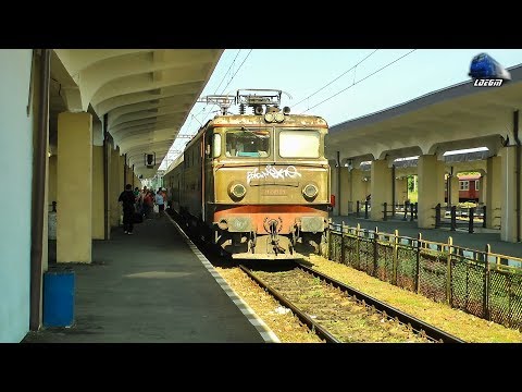 060-EA1 "Murdaria" 41-0823-9 & R5010 Buzau-Bucuresti Nord in Gara Ploiesti Sud Station10 August 2017