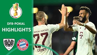 Despite injuries, Bayern in command | Preußen Münster vs. Bayern München 0-4 | DFB-Pokal First Round