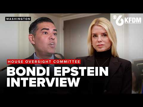 House Democrats CALL OUT former AG Bondi for Epstein files release