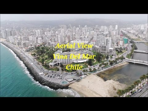 Vina del Mar aerial view