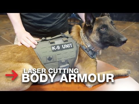 Laser Cutting Body Armour | Line of Fire Defence | SP1500