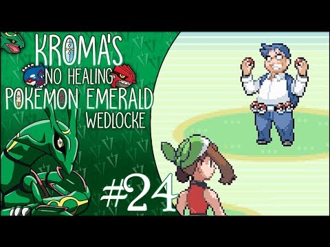 Pokémon Emerald "No Healing" Wedlocke, Part 24 - Collector Of Crowns!