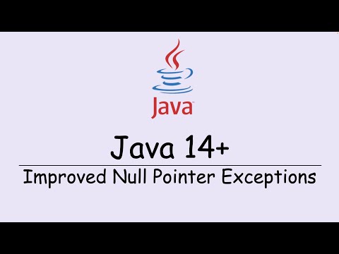 Java 14 Onwards Improved Null Pointer Exception