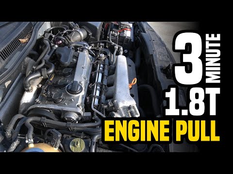 MK4 1.8T Engine Removal as fast as possible
