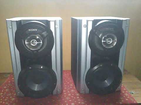 Bookshelf Acoustic system Sony SS-RG555. 6 Ohms - Image 2