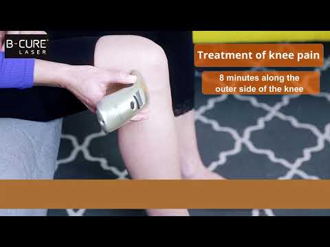 Tratamentul durerii de genunchi cu B-Cure Laser