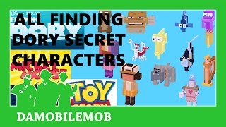 ★ DISNEY CROSSY ROAD All FINDING DORY Secret Characters Unlock | FINDING DORY UPDATE (iOS, Android)