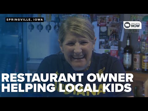 Restaurant owner in small-town Iowa raising funds for kids who lost parents