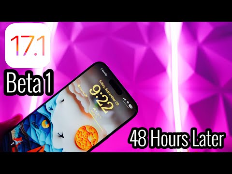 48 Hours Later with iOS 17.1 Beta 1 On iPhone 15 Pro Max