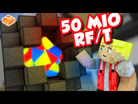 MEGA Reaktor fertig! 50MIO RF/T! - Minecraft Valhelsia - #65