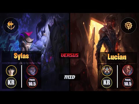 Doinb SYLAS (Mid) [Conqueror] VS LUCIAN - Challenger KR Patch 10.5