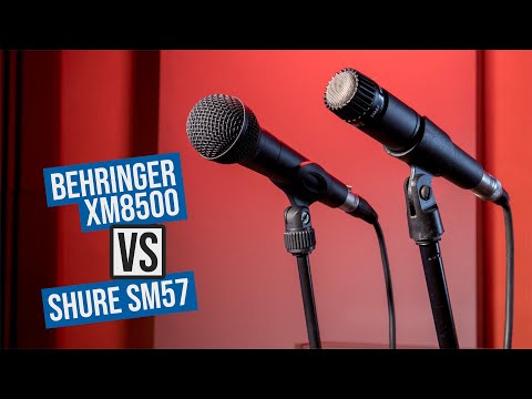 Microfono Behringer XM8500 vs Shure SM57 | Come Suona