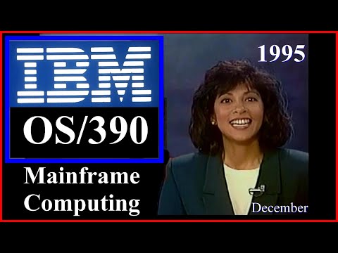 1995 IBM System/390 Mainframe Magazine promo film Restored (computer history operating system, MVS)