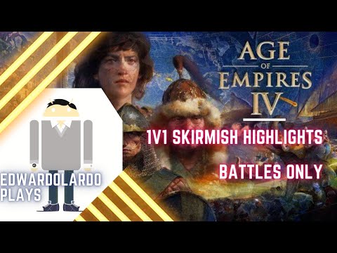 [Age of Empires 4] - 1v1 Skirmish Battle Highlights