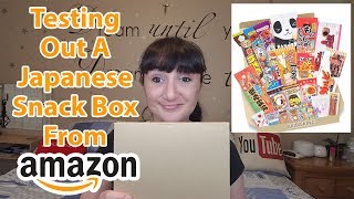 Testing Out A Japanese Snack Box From Amazon