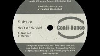Subsky ‎– Harakiri (Original Mix)