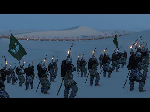 1000 Battanian Fire Archers vs 1000 Vlandian Infantry – Rain of Flames | Mount & Blade II