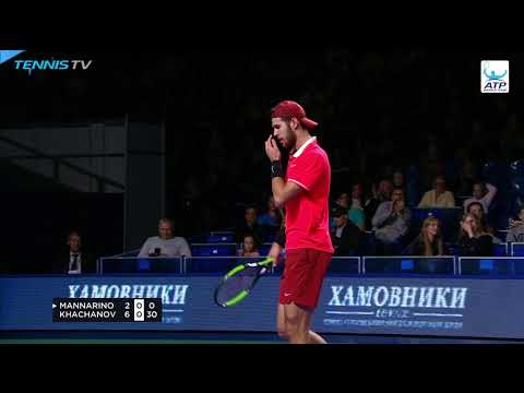 Теннис Highlights: Khachanov Ends Russian Title Drought In Moscow 2018