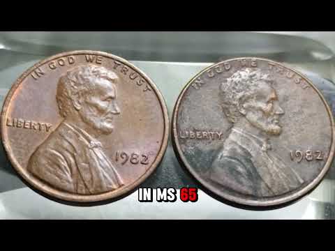 🇺🇸Two 1982  Lincoln Pennies: Copper vs Zinc – Value 💰 Errors Explained!#1982LincolnPenny #Money