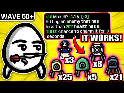 This hidden OP Stratgey is actually BROKEN! | Brotato Abyssal Terrors