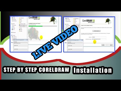 CorelDraw installation live | how to install Corel Draw graphics