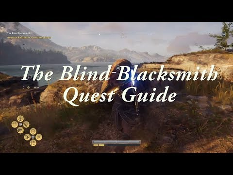 Assassin's Creed Odyssey - The Blind Blacksmith Quest Guide - PS4
