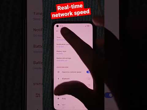 Realme phone Real time network speed setting || Realme phone Network speed || ytshorts || Net speed