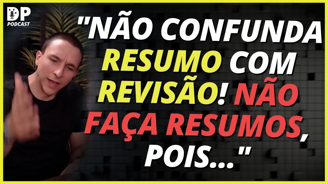 COMO FAZER RESUMOS PODE ATRASAR O PROCESSO DE APRENDIZAGEM [CONCURSOS PÚBLICOS]