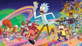 RICK &amp; MORTY ON ACID (Trippy Video)