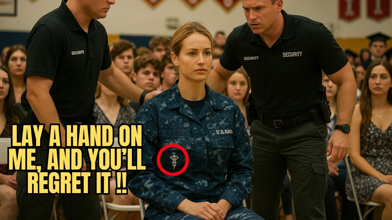 Two Guards Asked a Brave Nurse to Leave Her Son’s Graduation — Then Ten SEALs Silenced the Room