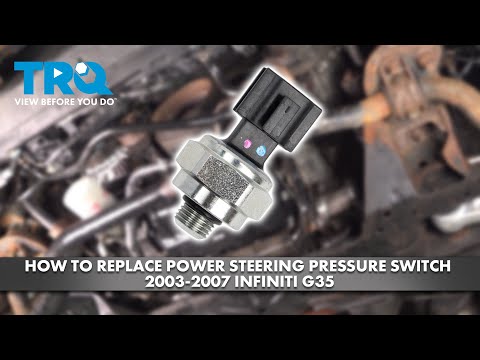 How to Replace Power Steering Pressure Switch 2003-2007 Infiniti G35