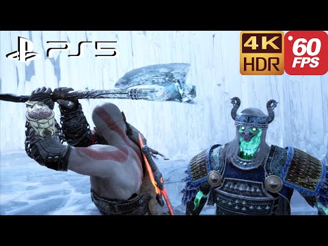 Kratos vs Fraekni The Zealous Boss Fight Gameplay | God Of War Ragnarok PS5 60FPS 4K HDR