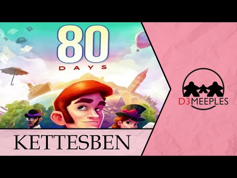 JÁTÉK KETTESBEN: 80 DAYS - d3meeples