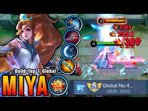 Duo Rank With Random Girl!!  Epic comeback With Miya Late Game Build!