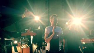 Nils Frahm &amp; Olafur Arnalds - Last moment of The 6h performance, @JR au Louvre @jrart