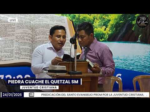 PREDICACIÓN PROM POR LA JUVENTUD CRISTIANA ALDEA PIEDRA CUACHE EL QUETZAL SM