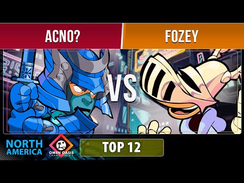 Acno? VS Fozey - Top 12 - EU - Brawlhalla Omen Oasis Championship 2022