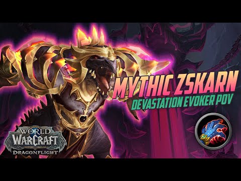 10.1 PTR - Mythic Zskarn Raid Testing | Evoker DPS | Aberrus, the Shadowed Crucible