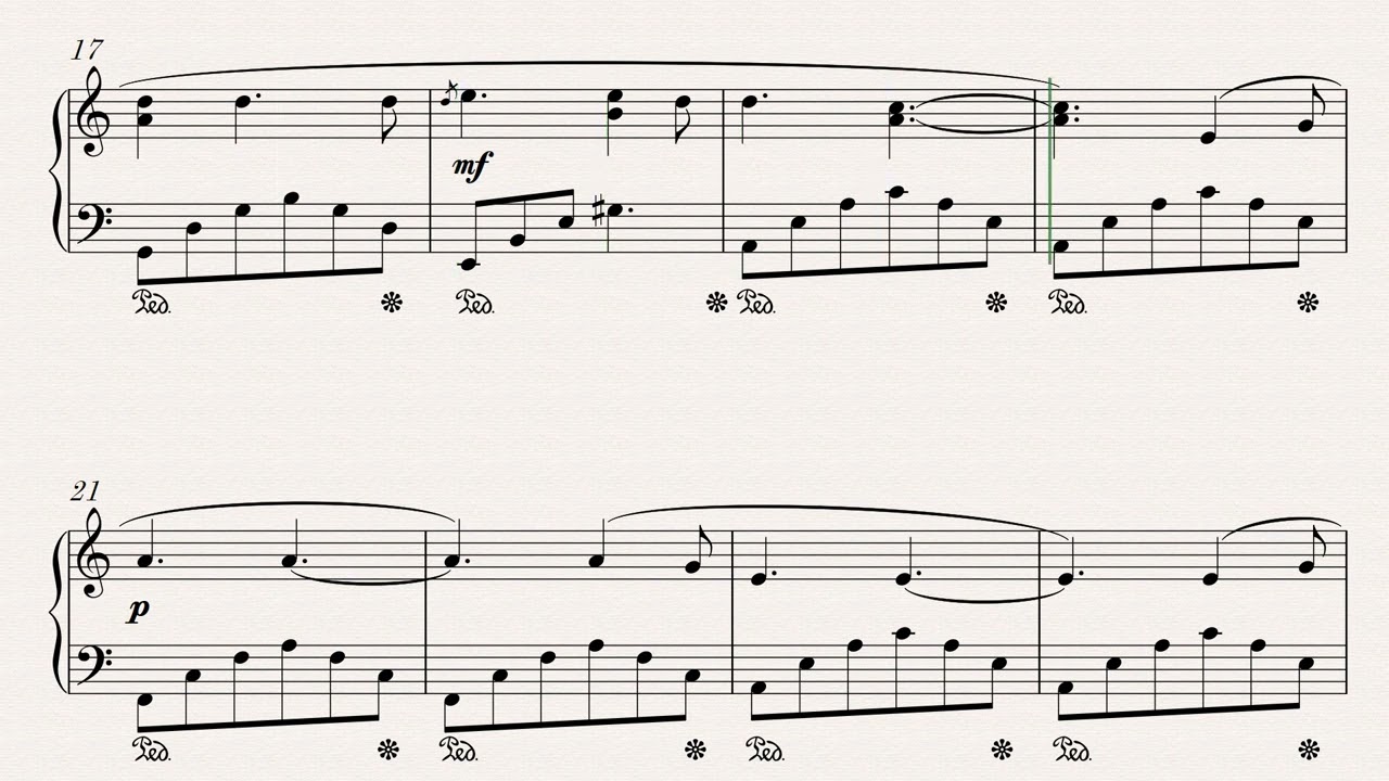 Hallelujah - Sheet Music Piano