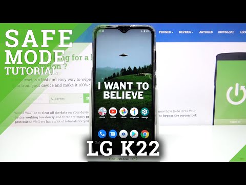 LG K22 Safe Mode