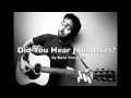 Did You Hear John Hurt? By Dave Van Ronk - Cover