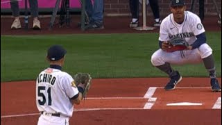 [分享] 鈴木一朗為水手主場開球影片