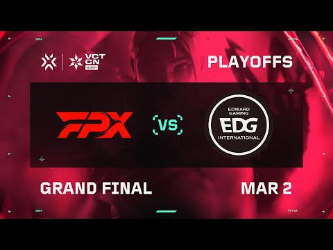 FPX vs EDG - Grand Final - VCT CN Kickoff