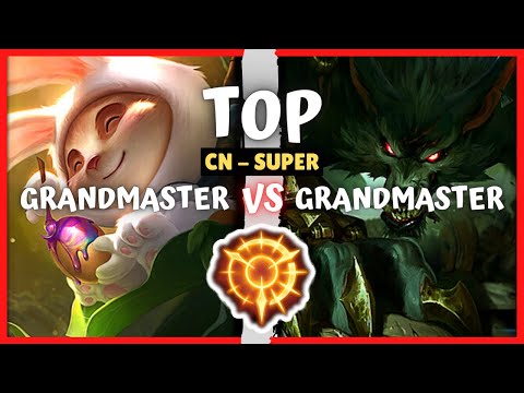Chinese GM One Trick Teemo Top vs GM One Trick Warwick - CN Super Server Rank S10